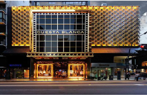 汶川门头设计与商业空间的纽带。