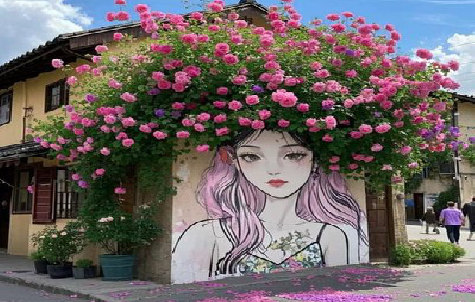 汶川怎么设计网红打卡墙绘