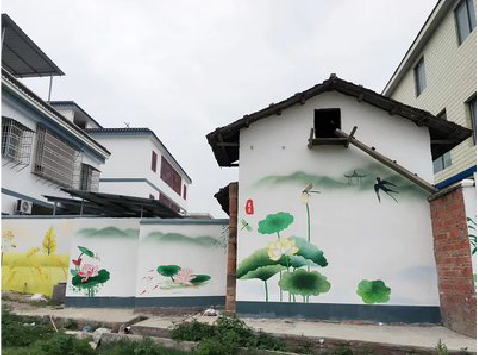 汶川室外墙绘-从选材到保养。