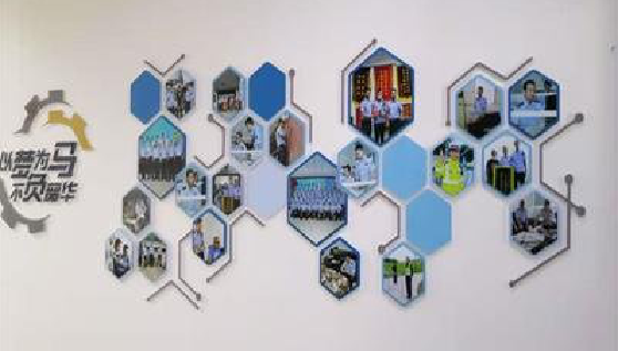 汶川文化墙最常见的做法。