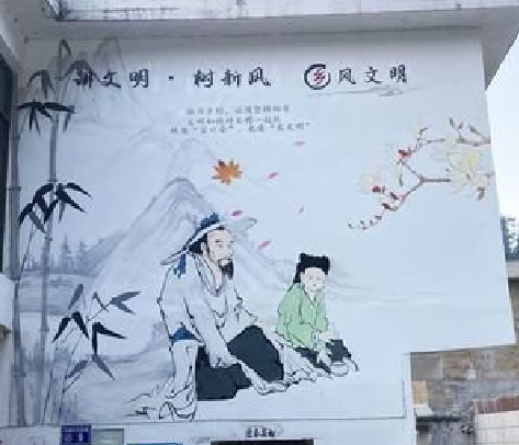 汶川分享几个墙绘保养知识。