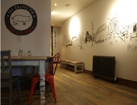 汶川教你判断手绘墙质量的好坏。