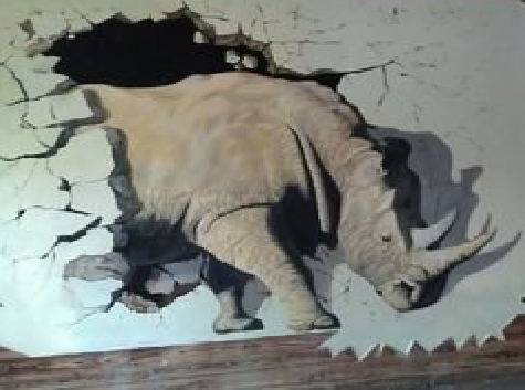 汶川在墙绘中，如何绘制3D效果？